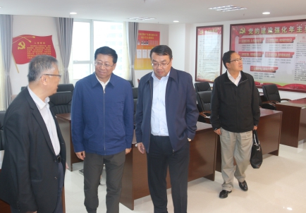 青海省副省長、省國資委黨委書記、主任王黎明，蒞臨省物產集團調研指導工作